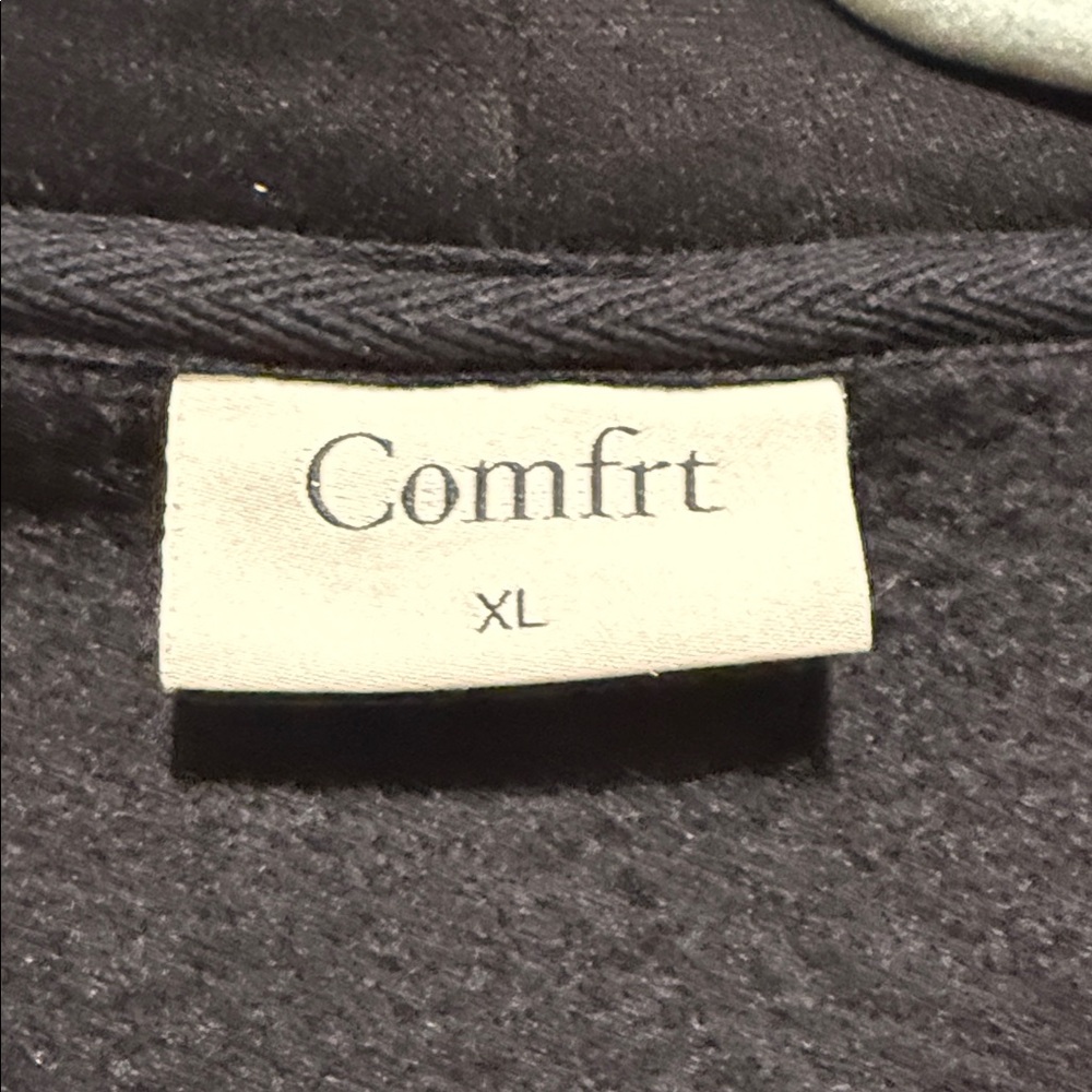 Comfrt Airplane Mode hoodie Black - Picture 2 of 8